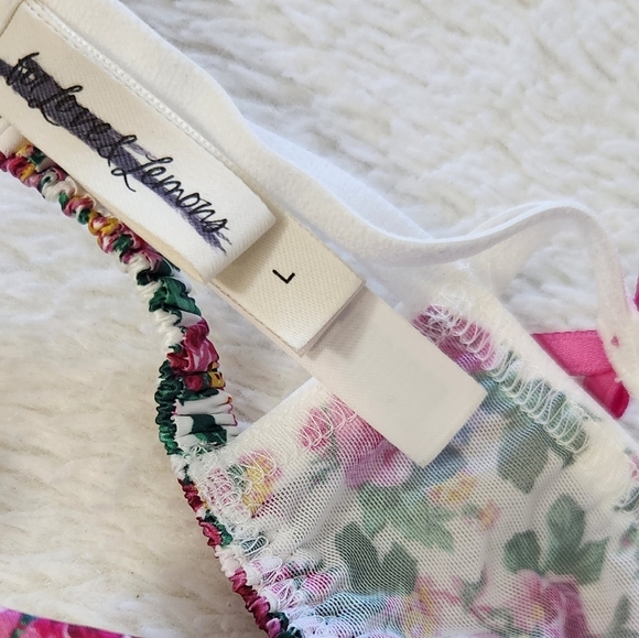 New!For Love and Lemons Heart Bloom Underwire Bra - Picture 12 of 13
